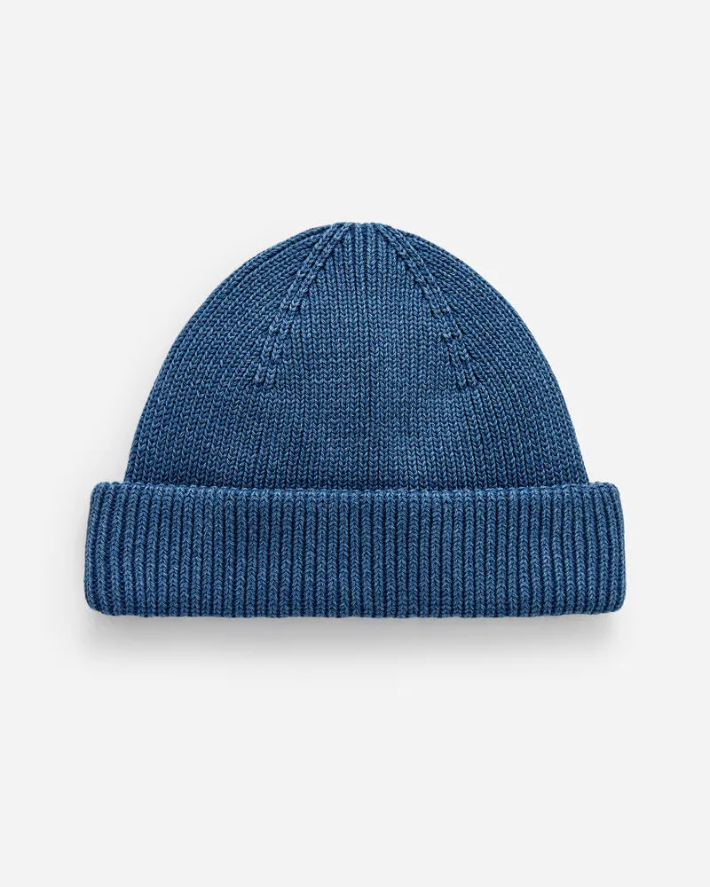 Arket Beanie In Indigo -Blau Blau