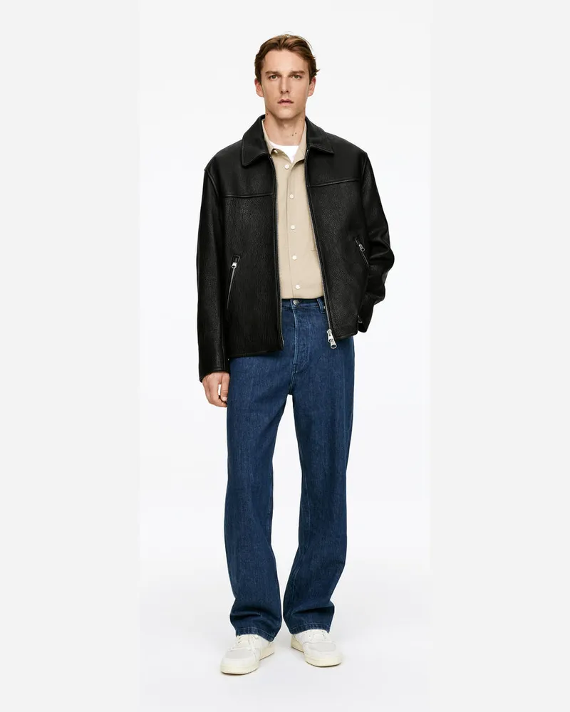 Arket MIST Wide Jeans -Blau Blau