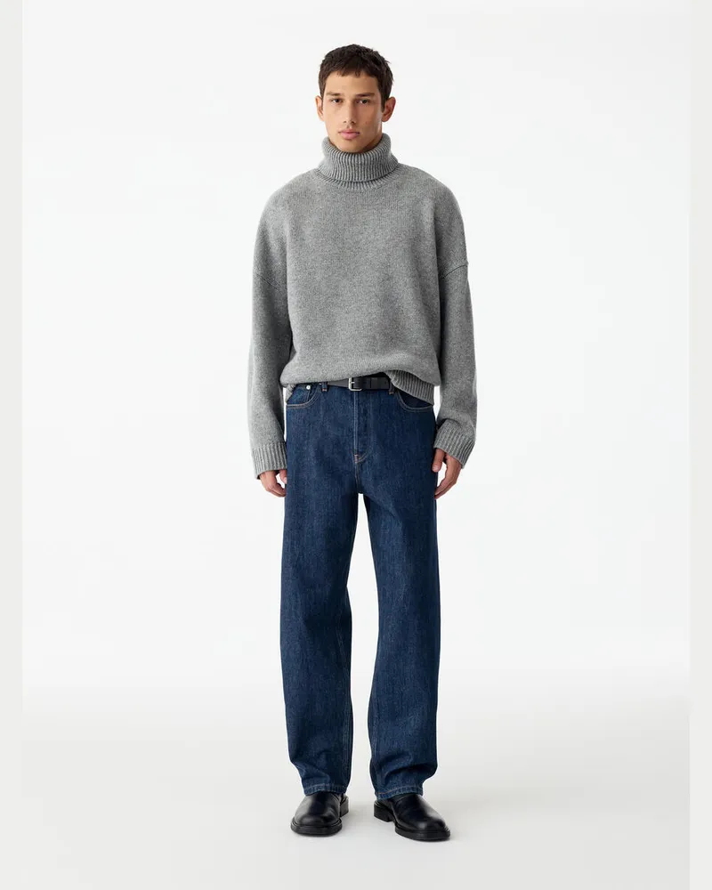 Arket MIST Wide Jeans -Blau Blau