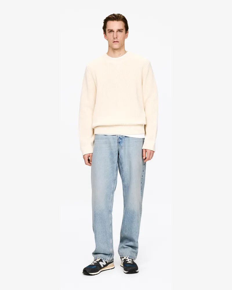 Arket MIST Wide Jeans -Blau Blau