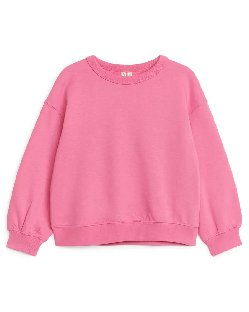 Arket Legeres Sweatshirt -Rosa Rosa