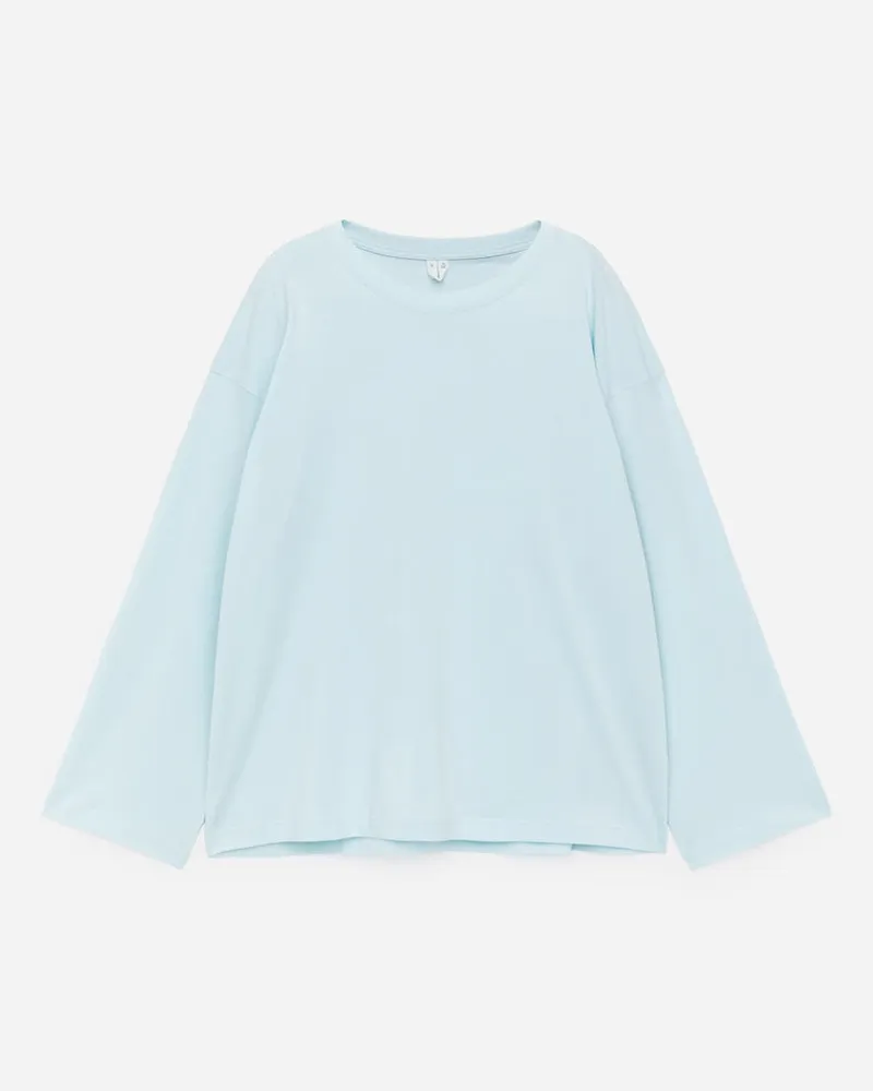 Arket Lockeres Langarmshirt -Türkis Türkis