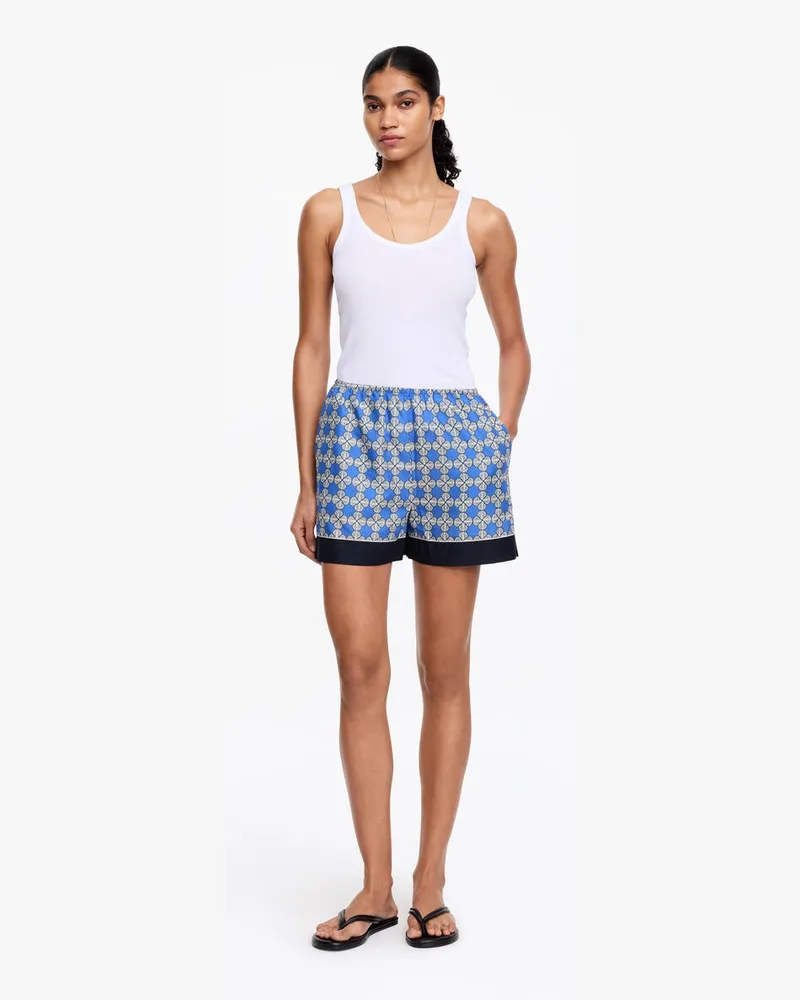 Arket Shorts Aus Lyocell-Mischung -Blau Blau