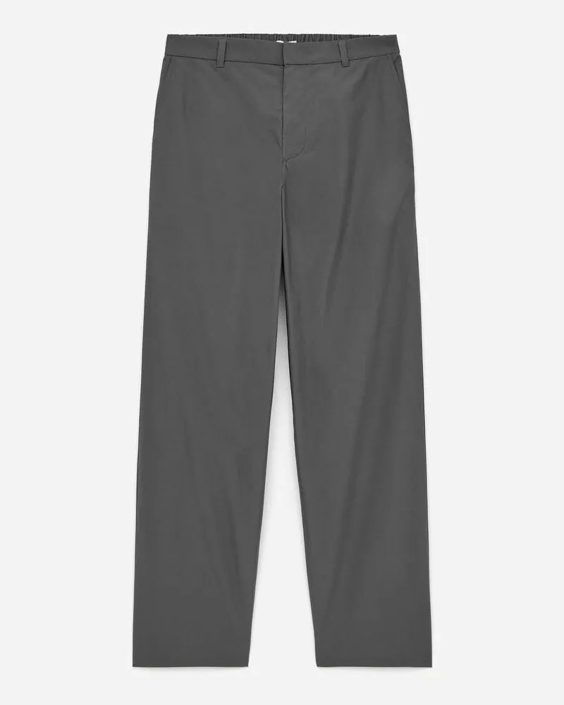 Arket Popeline-Hose -Grau Grau