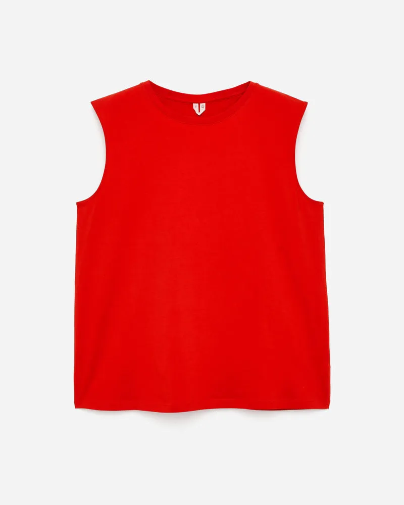 Arket Lockeres Tanktop -Rot Rot