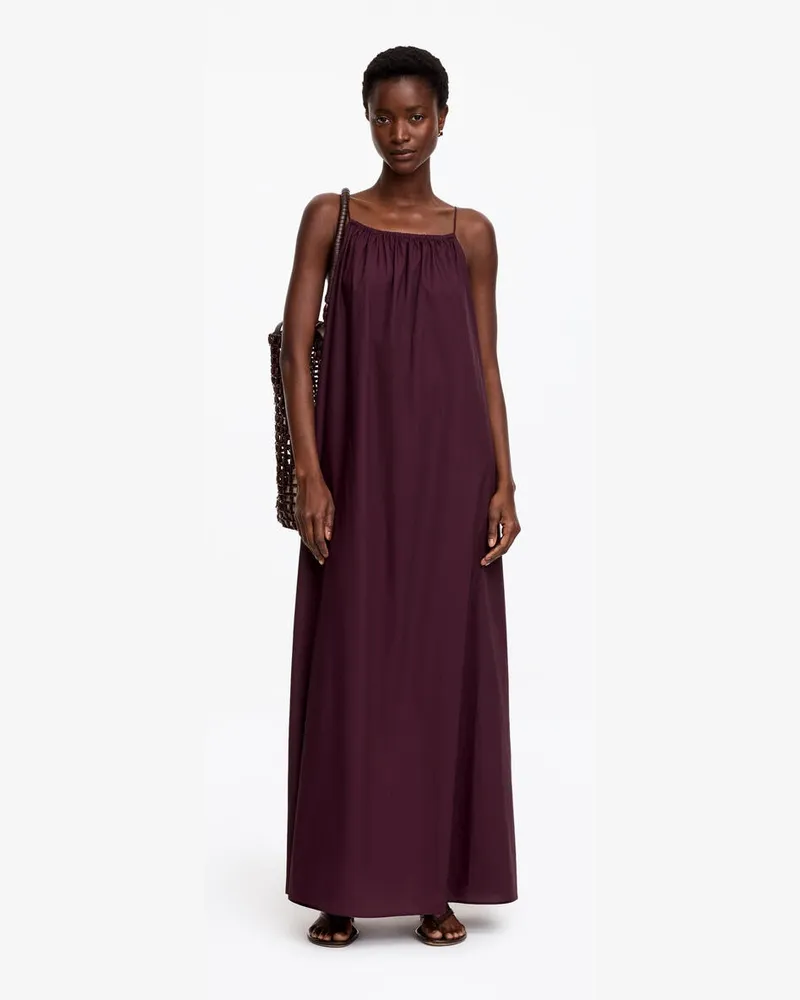 Arket Strandkleid Aus Lyocell Und Baumwolle -Lila Lila