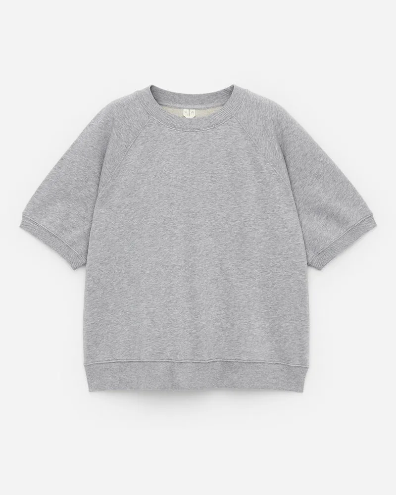 Arket Sweatshirt Aus French Terry -Grau Grau
