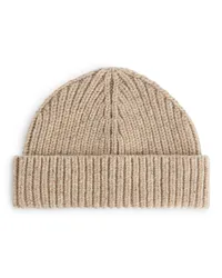 Arket Woll-Beanie Beige