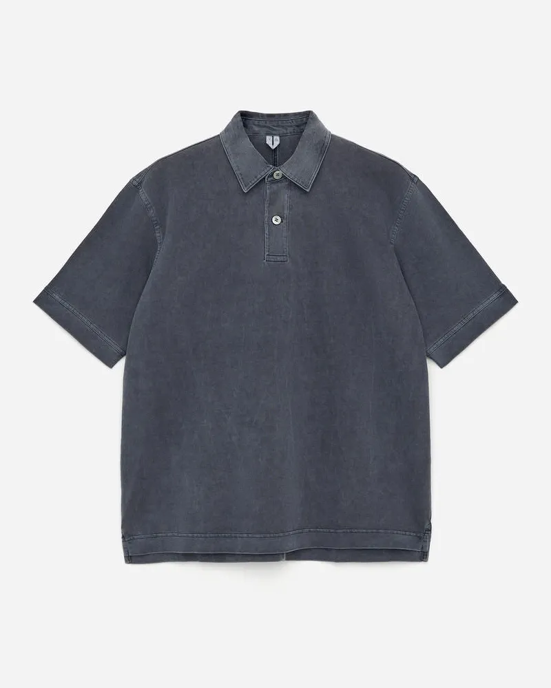 Arket Poloshirt -Blau Blau