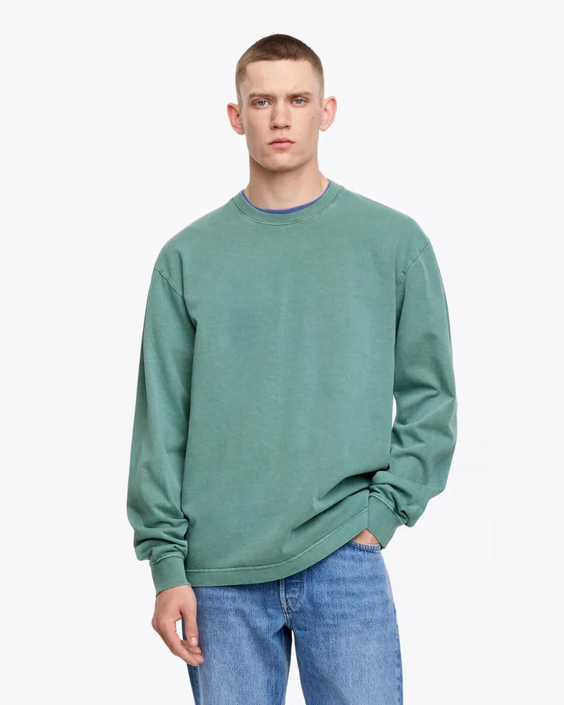 Arket Langarmshirt -Grün Grün