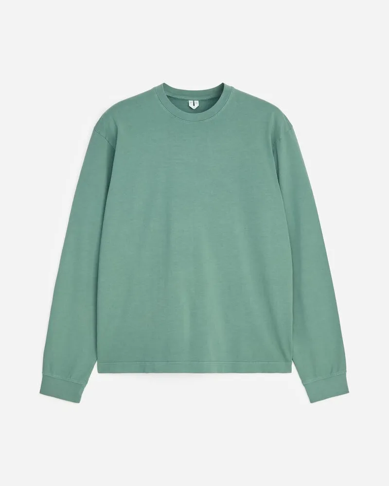 Arket Langarmshirt -Grün Grün