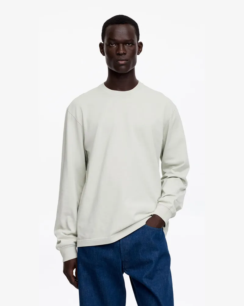 Arket Langarmshirt -Grün Grün