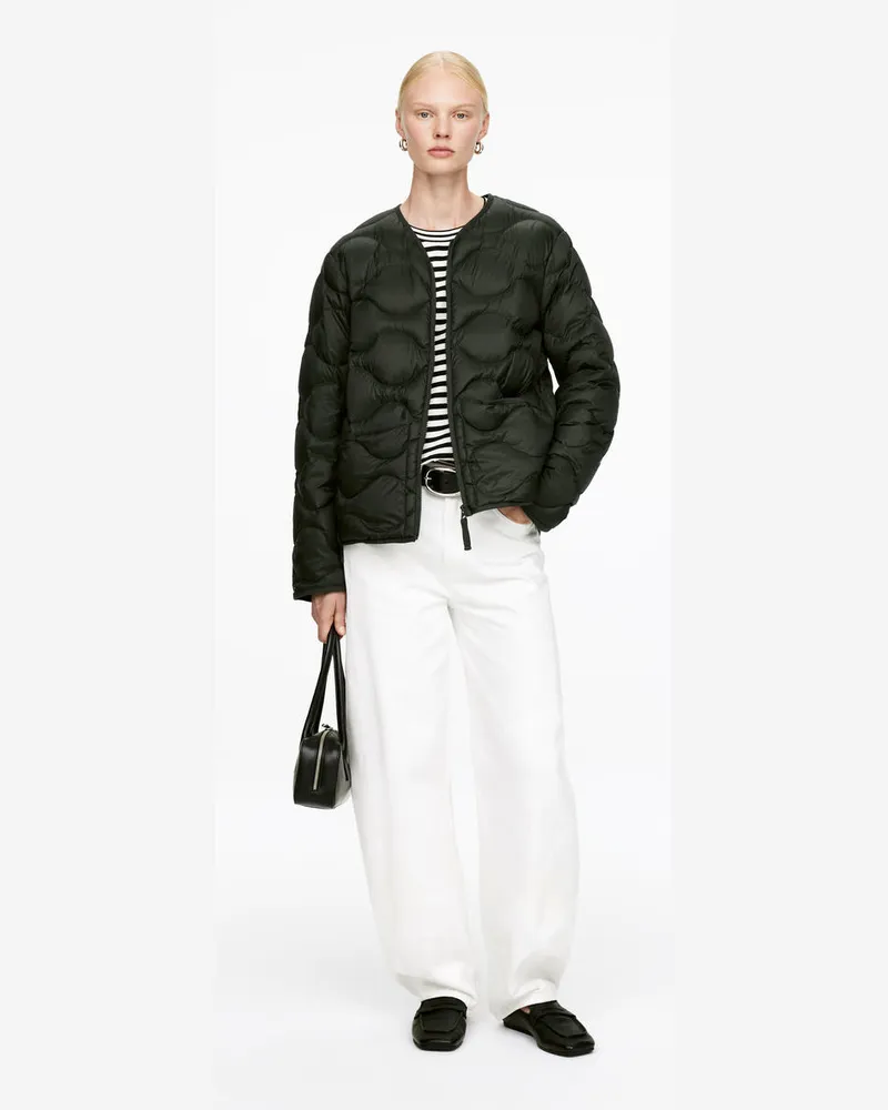 Arket Upcycled Down™ 2-in-1-Liner-Jacke -Grün Grün