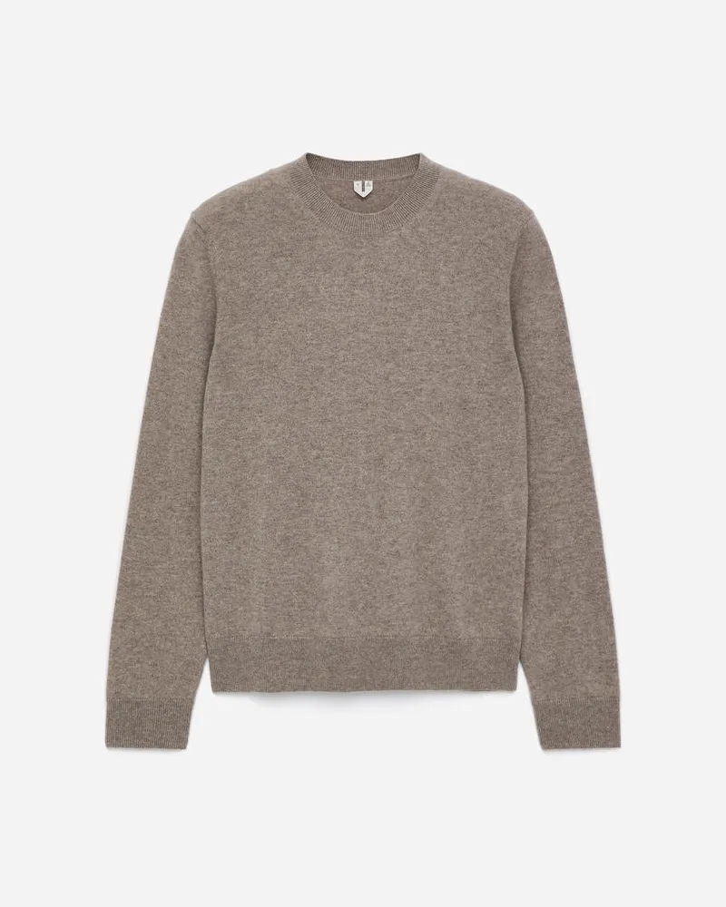 Arket Rundhalspullover Aus Reinem Kaschmir -Beige Beige