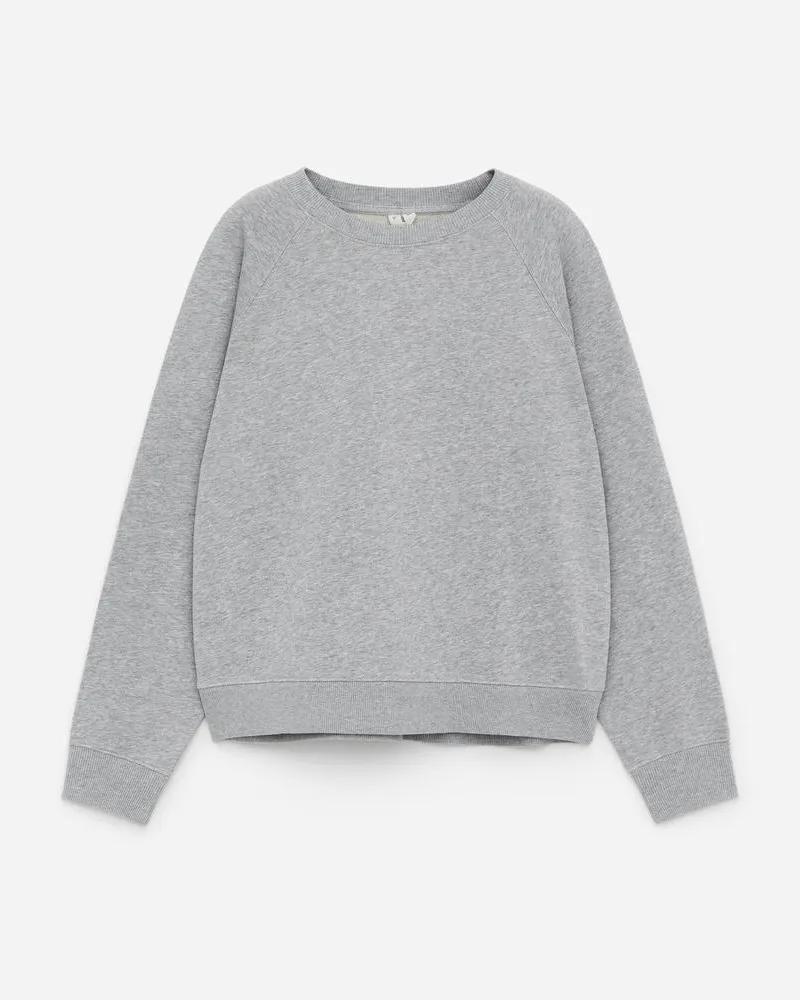 Arket Frottee-Sweatshirt -Grau Grau