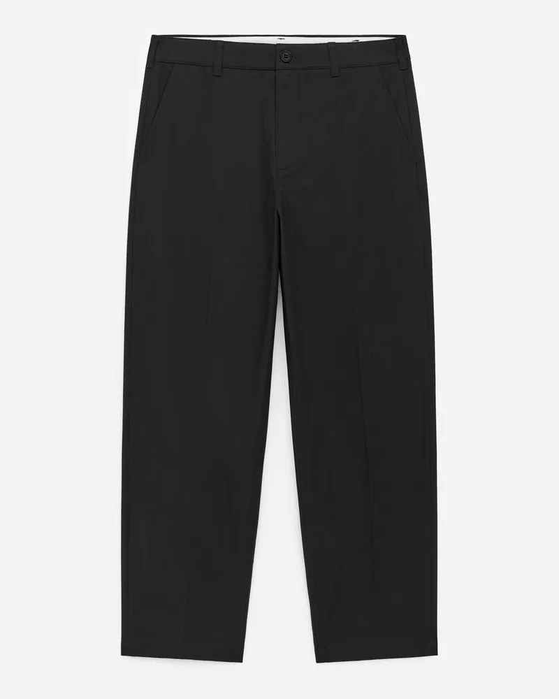 Arket Baumwollhose -Schwarz Schwarz