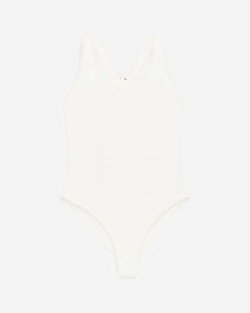 Arket Body Mit Racerback -Weiß Weiß