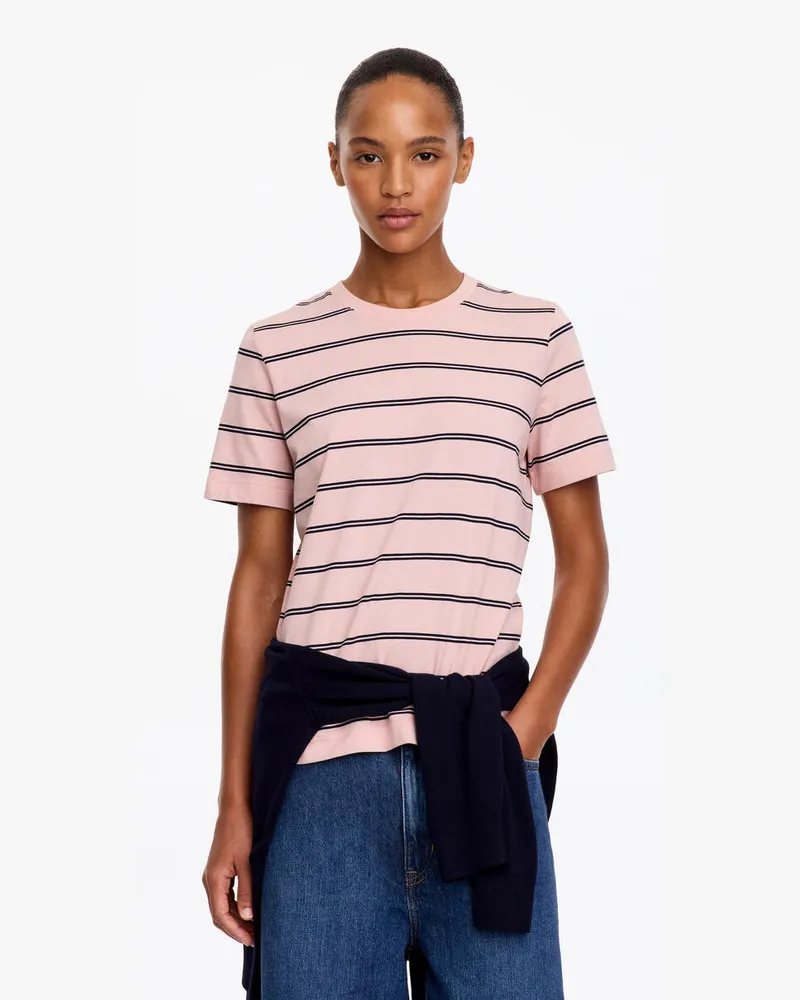 Arket Signature-T-Shirt -Rosa Rosa