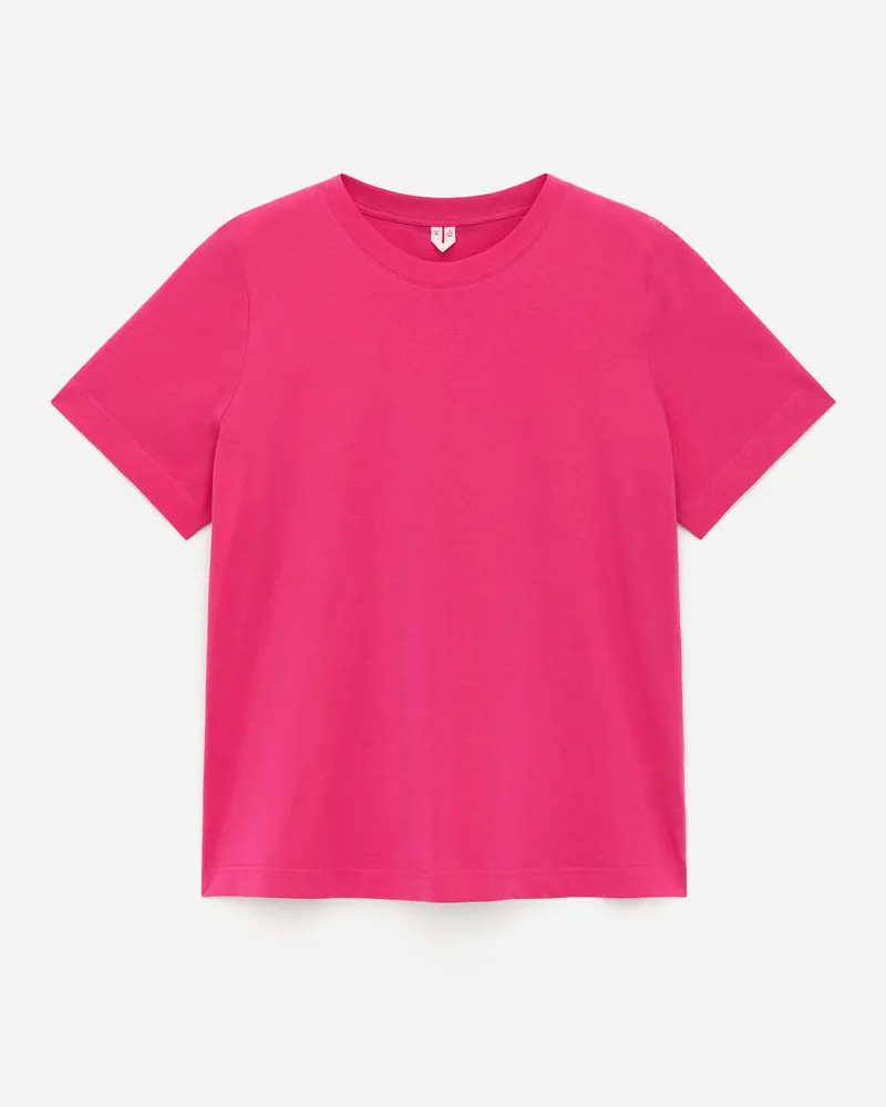 Arket Lily Leichtes T-Shirt - Rosa Rosa