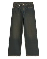 Arket Lark Loose Jeans Dunkelblau