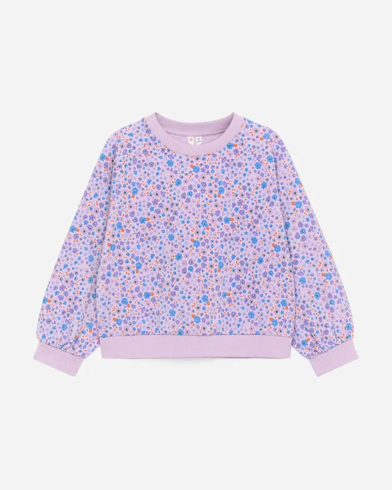 Arket Legeres Sweatshirt -Lila Lila