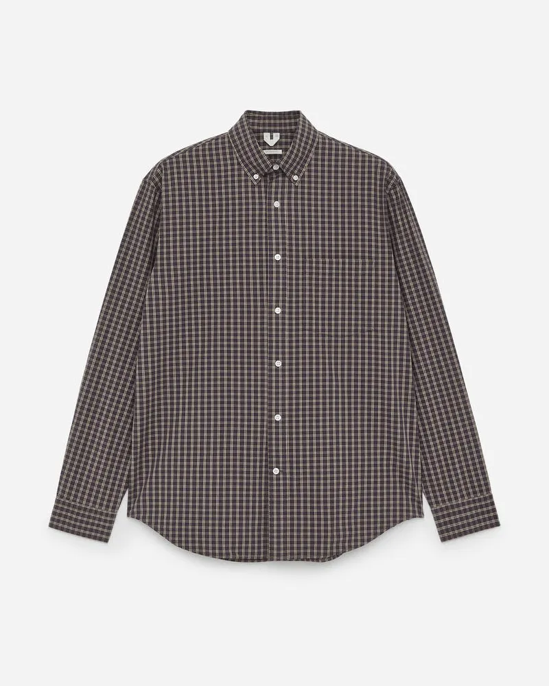 Arket Lockeres Baumwollhemd -Beige Beige