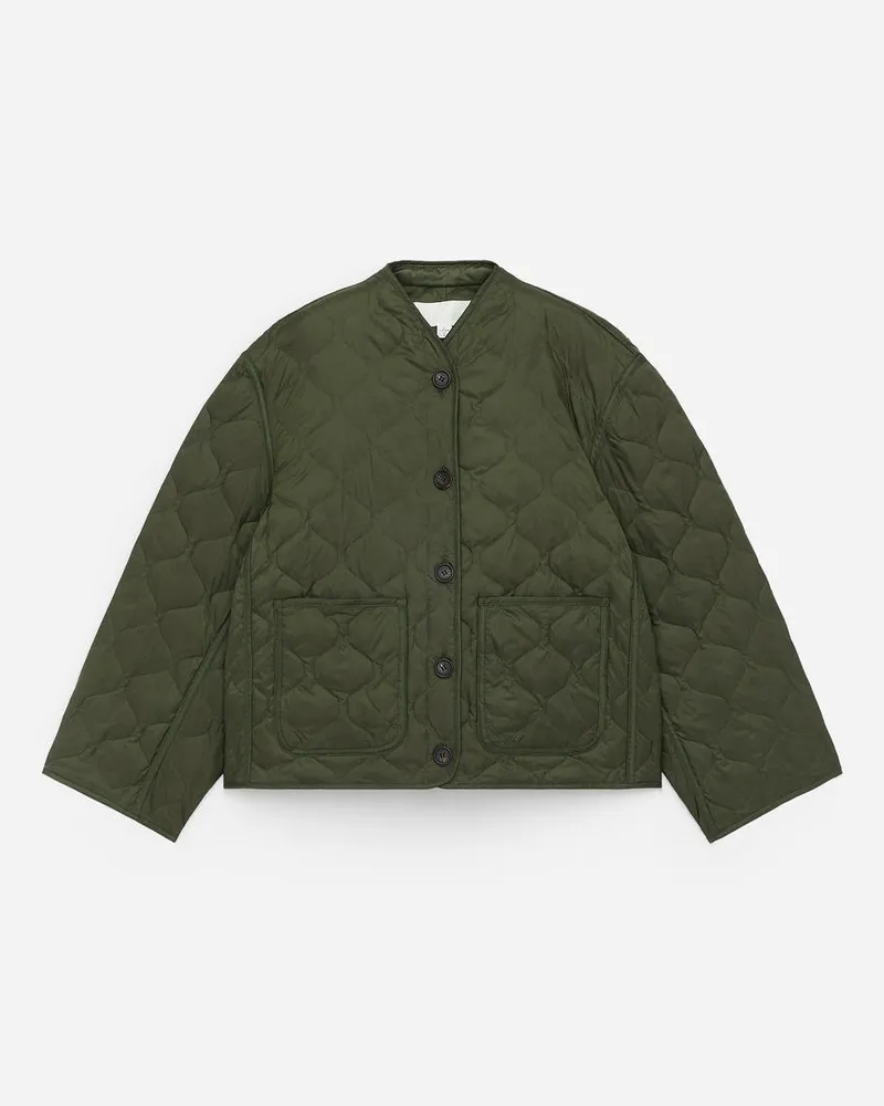 Arket Upcycled Down™ 2-in-1-Liner-Jacke -Grün Grün