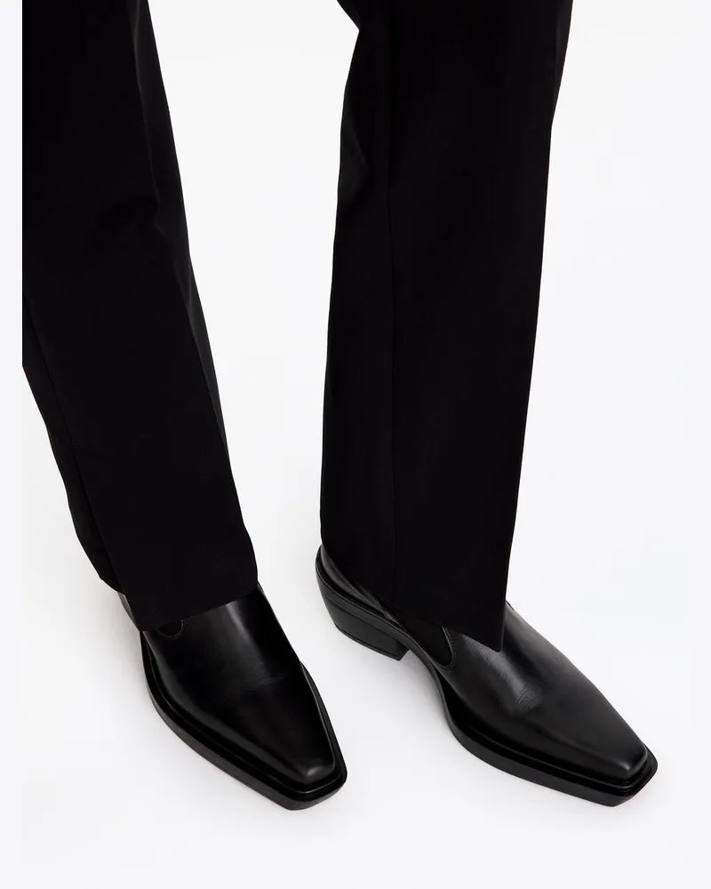 Arket Leather Boots -Schwarz Schwarz