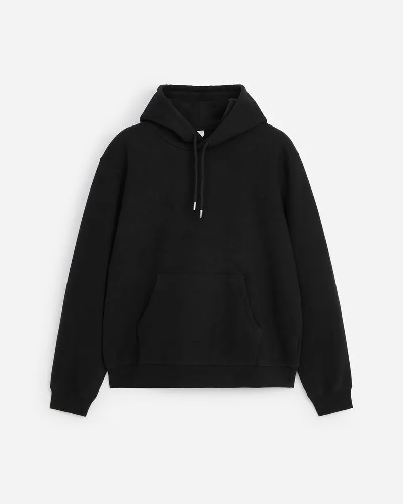 Arket Sweatshirt Mit Kapuze -Schwarz Schwarz