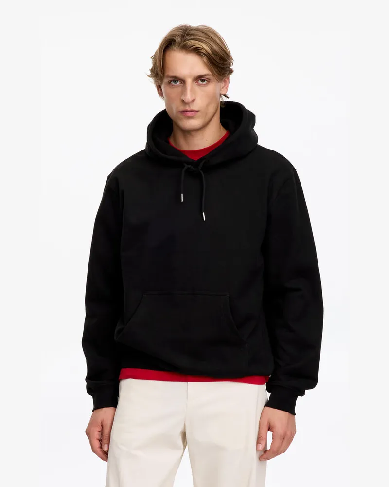 Arket Sweatshirt Mit Kapuze -Schwarz Schwarz