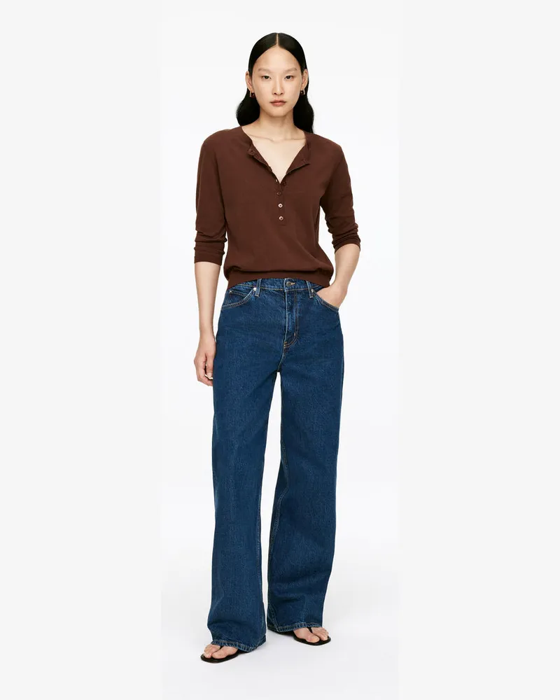 Arket LUPINE Flared Jeans -Blau Blau