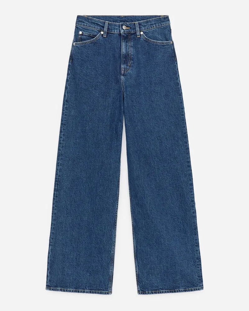 Arket LUPINE Flared Jeans -Blau Blau