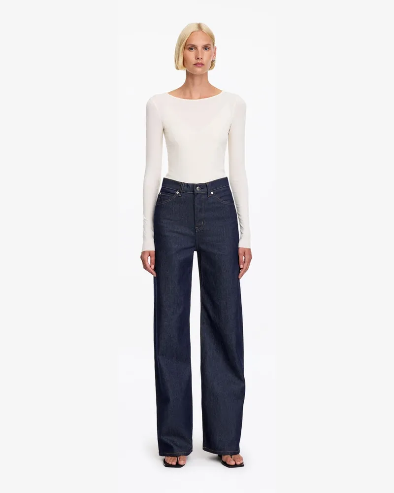 Arket LUPINE Flared Jeans -Blau Blau