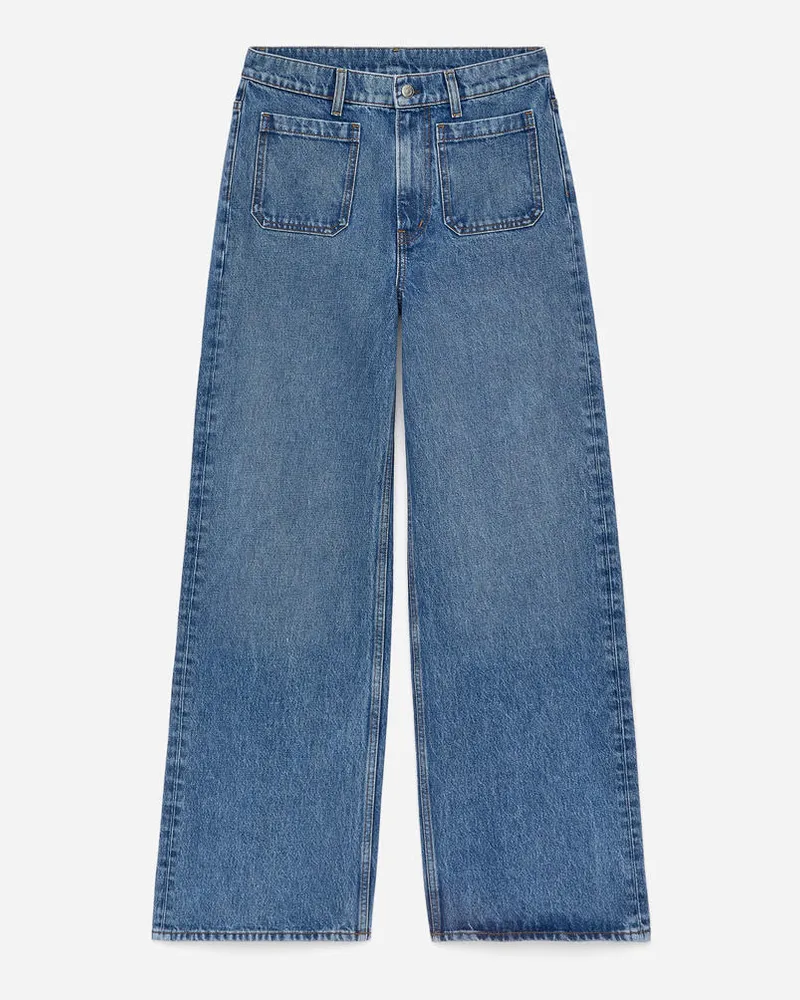 Arket Lupine Flared Jeans - Blau Blau