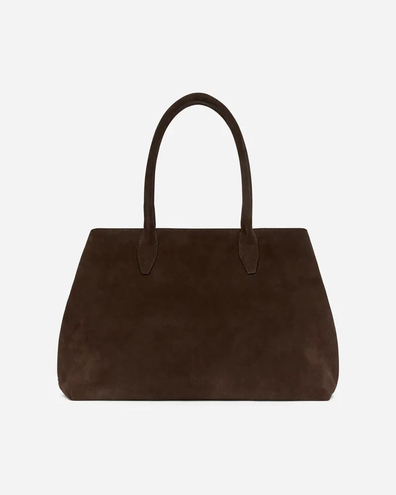 Arket Veloursledertasche - Braun Braun