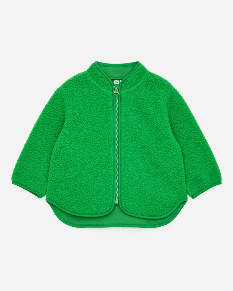 Arket Fleecejacke -Grün Grün