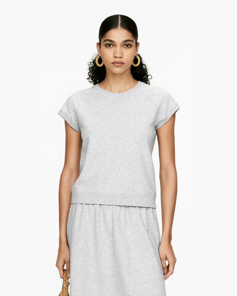 Arket T-Shirt Mit Raglanärmeln -Grau Grau
