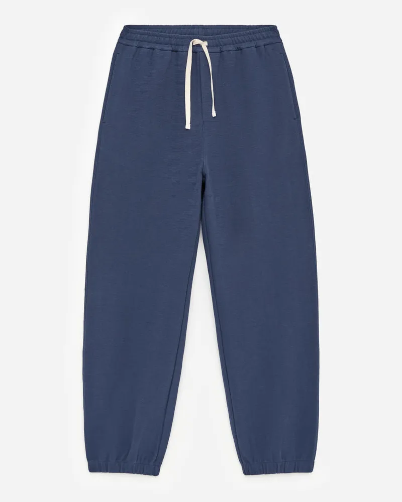 Arket Strukturierte Jogginghose -Blau Blau