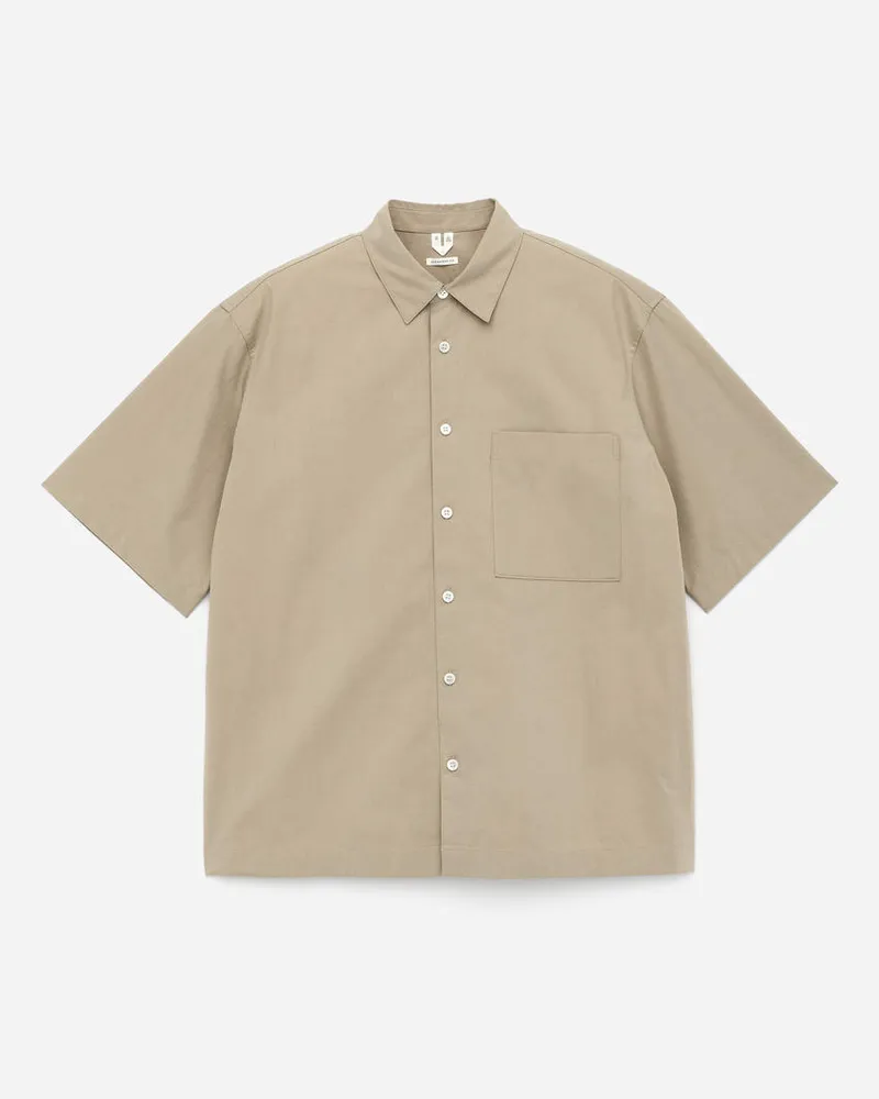 Arket Oversized-Hemd Aus Popeline -Beige Beige