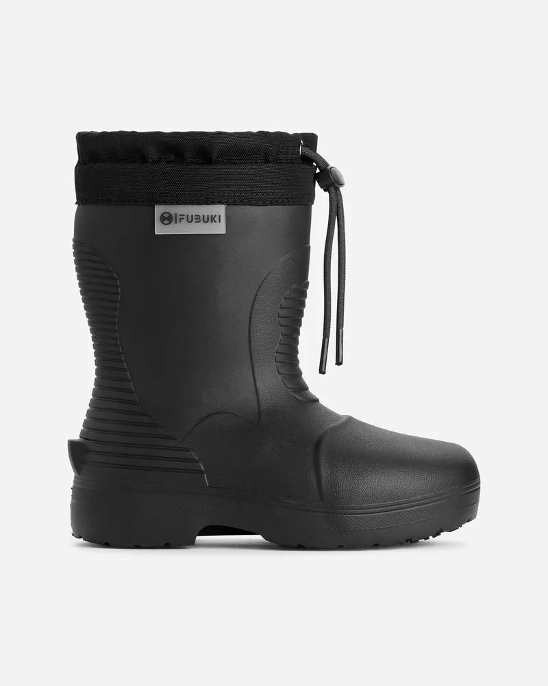Arket Kinderstiefel Niseko 3.0 Von Fubuki -Schwarz Schwarz
