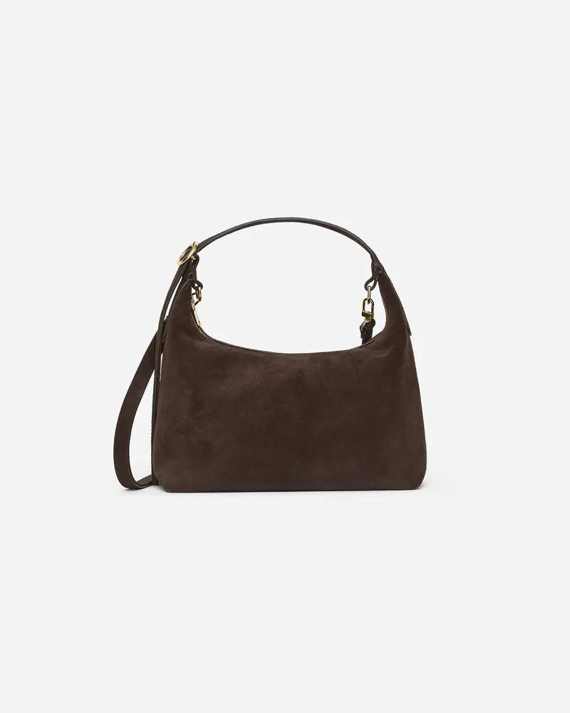 Arket Veloursledertasche -Braun Braun