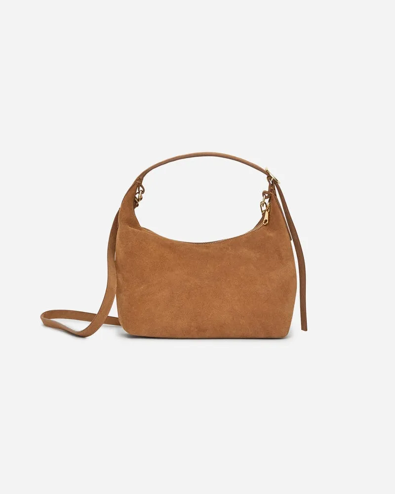Arket Tasche Aus Spaltvelours -Braun Braun