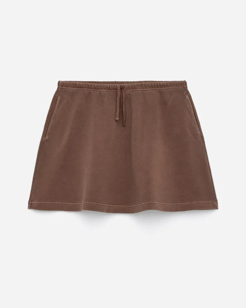 Arket Frottee-Minirock -Braun Braun