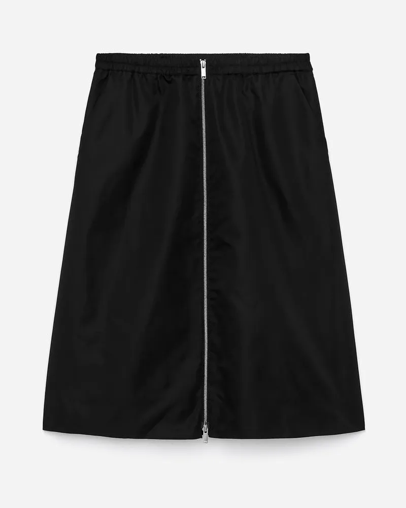 Arket Nylonrock -Schwarz Schwarz