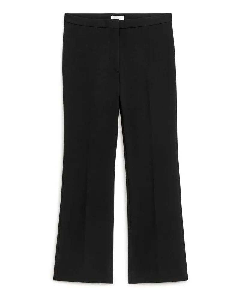 Arket Scuba-Hose Im Kick-Flare-Design - Schwarz Schwarz