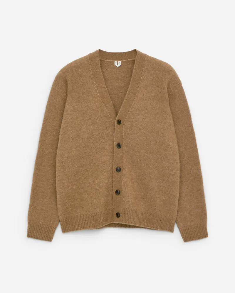 Arket Strickjacke Aus Wolle Und Alpakawolle -Beige Beige