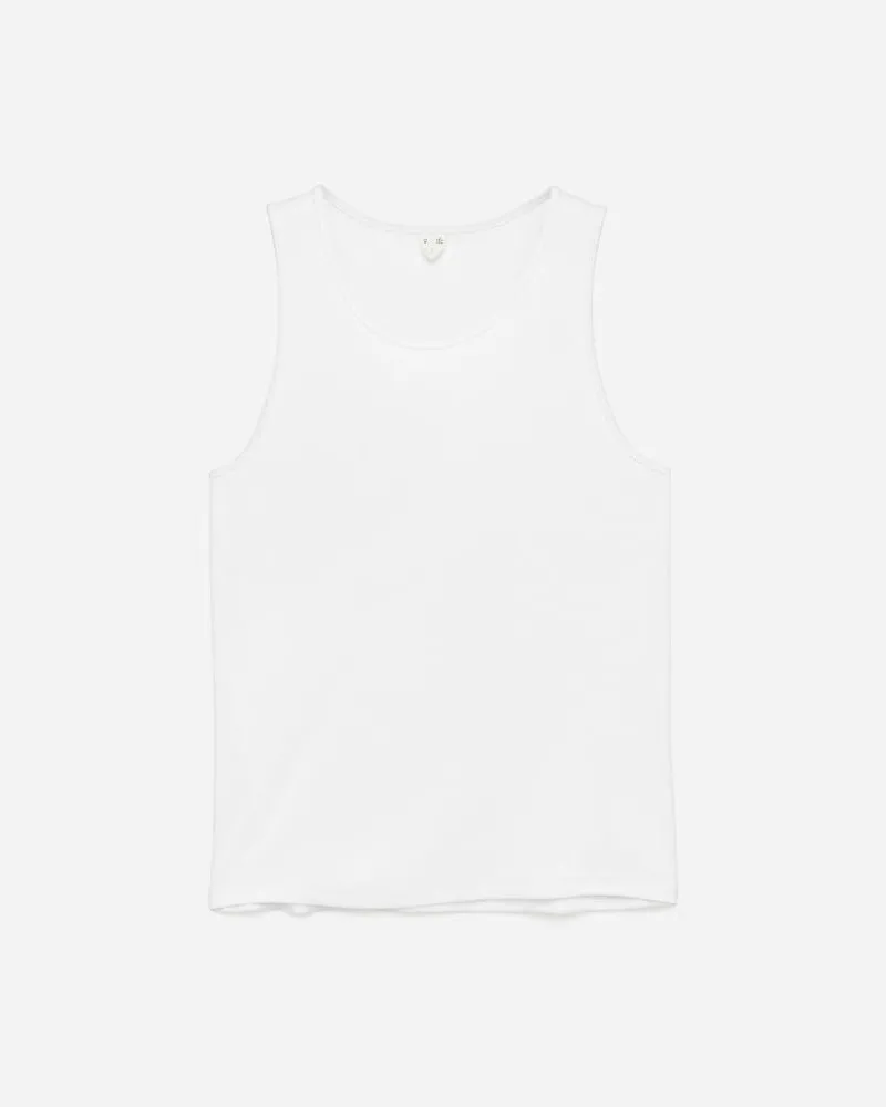 Arket Geripptes Tanktop -Weiß Weiß