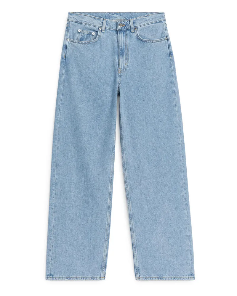 Arket HEATHER Loose Jeans -Blau Blau