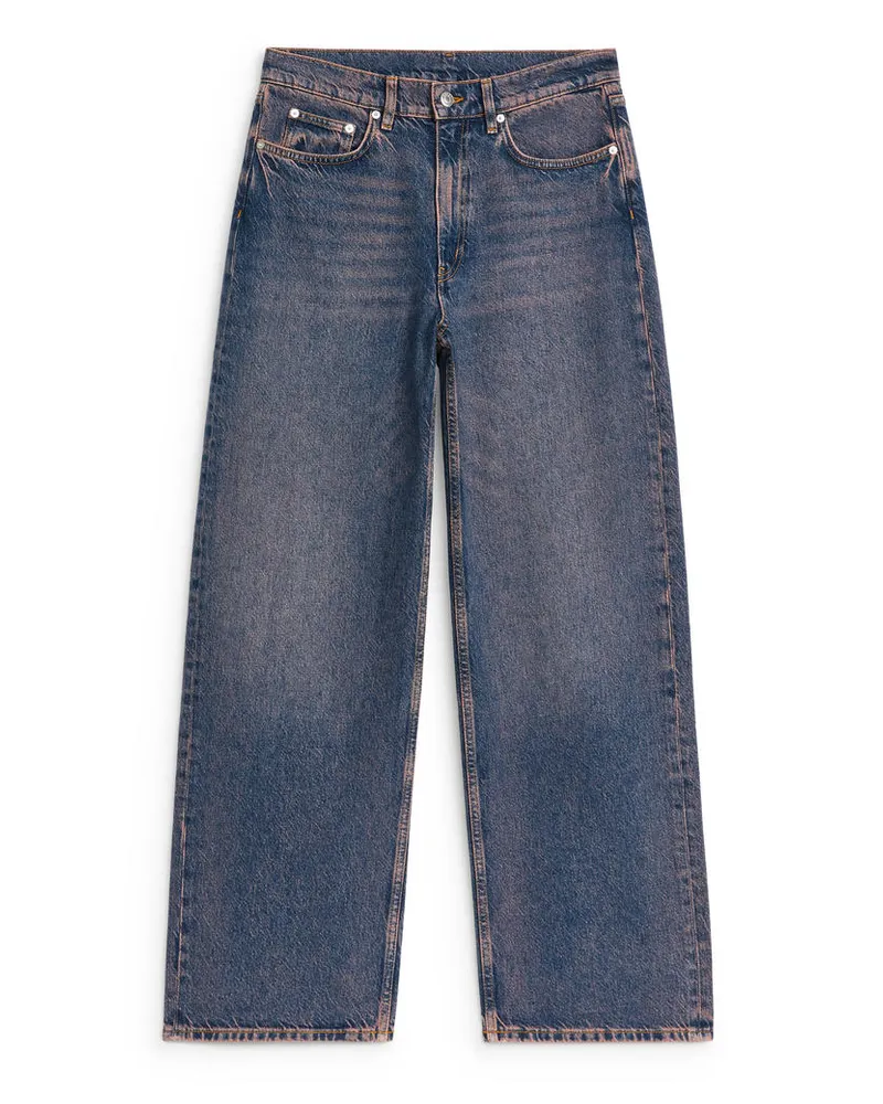 Arket HEATHER Loose Jeans -Blau Blau