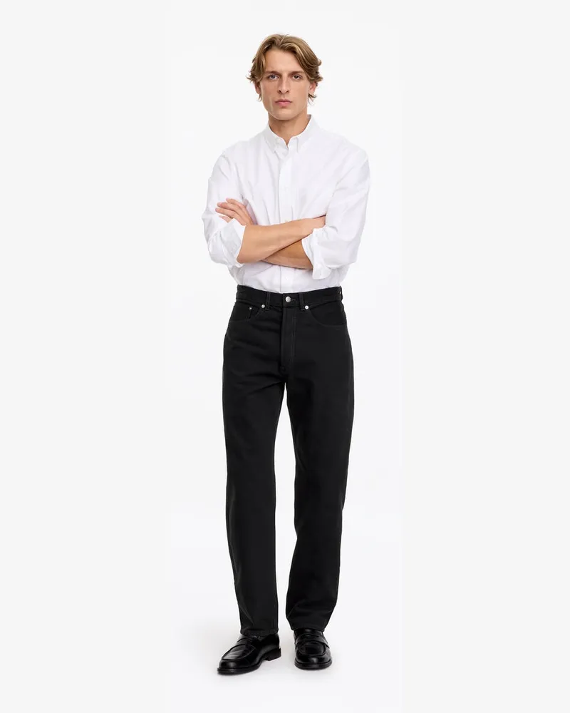 Arket CREEK Barrel Jeans -Schwarz Schwarz